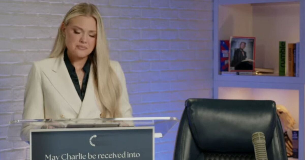 Erika Kirk delivers emotional tribute to murdered husband after FBI arrest suspect | US | News