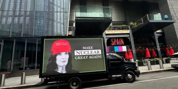 Mobile Billboard Trolls Kathy Hochul In NYC As She Faces Criticism From Climate Activists