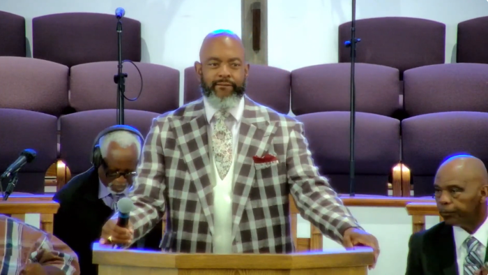 Aaron Williams Jr., 56, is pastor of Maddox Memorial Church of God in Christ in Mansfield, Ohio.