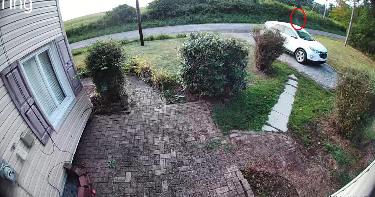 Spooky Ring doorbell footage captures 'ghost' walking down street | US | News