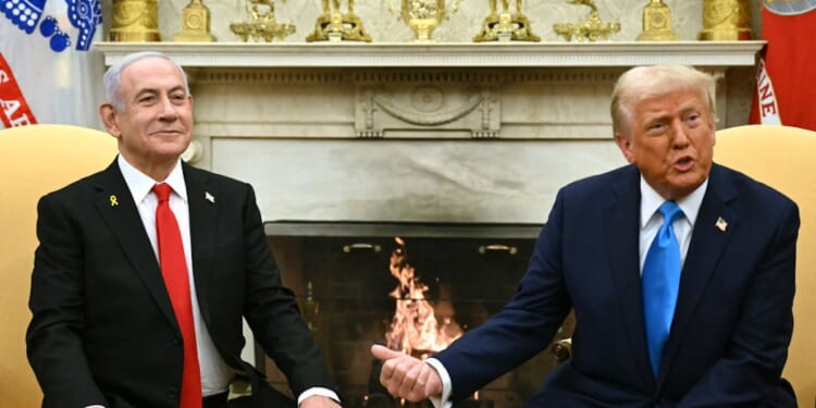 Trump Says There’s A ‘Good Chance’ For Middle East Peace Ahead Of Netanyahu Meeting