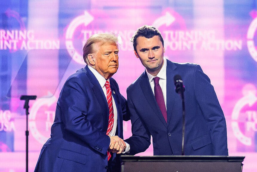 Donald Trump, Charlie Kirk