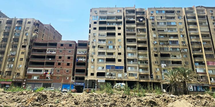Why does Cairo have so many unfinished buildings?