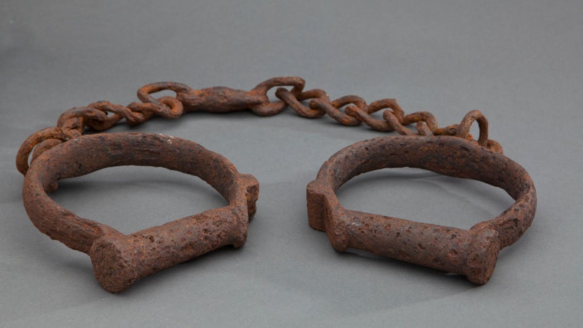 Woman Breaks Down Sobbing As She’s Put In Chains At Black History Museum