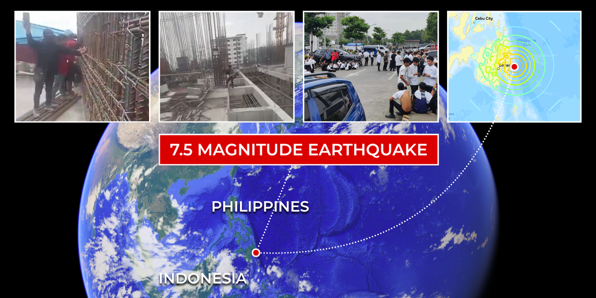 Major tsunami warning issued after 'very strong' 7.5 magnitude earthquake strikes tourist hotspot
