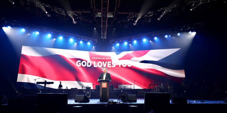 Franklin Graham returning to the UK for 'God Loves You' Tour