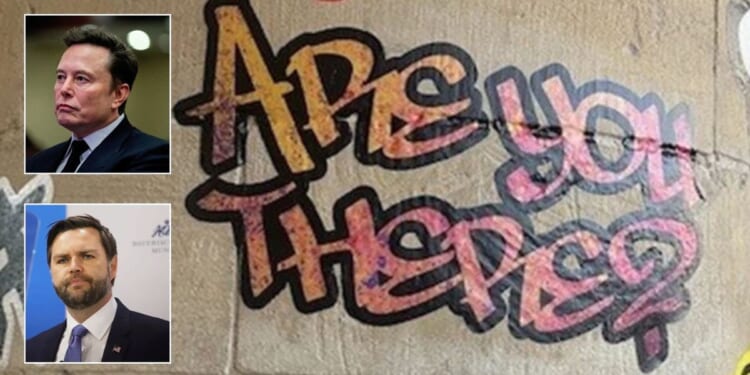 Elon Musk and JD Vance lead outrage over 'sacrilegious' graffiti art installation at Canterbury Cathedral