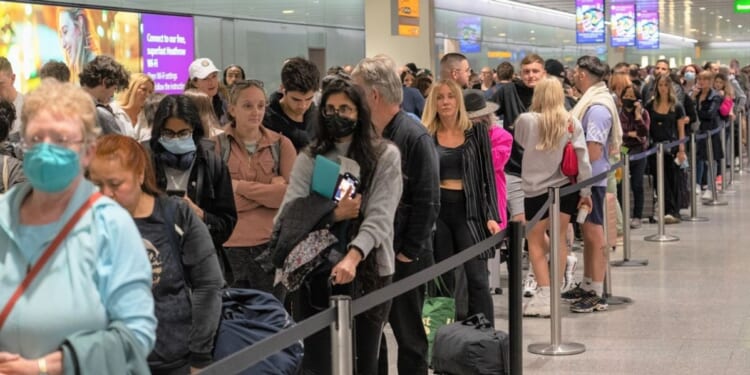 Travel chaos as Britons warned to leave extra FOUR HOURS to get into EU with UK officials still not told which countries will introduce new system