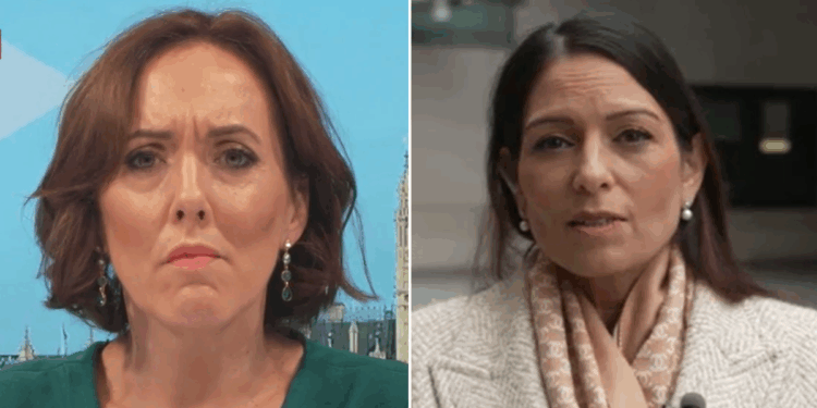 China spy scandal: Priti Patel lashes out at Labour for 'disrupting judicial process' to 'kowtow to China'