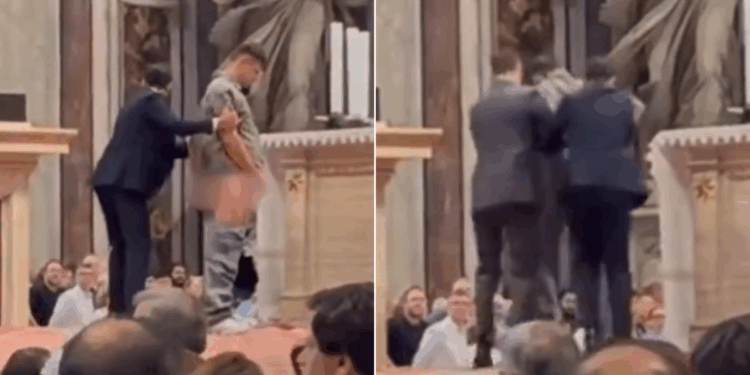 Pope Leo left 'in shock' after man urinates on altar of St Peter's Basilica