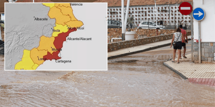 Spain floods: Country rocked by weather chaos just days after Britons issued rare red warning