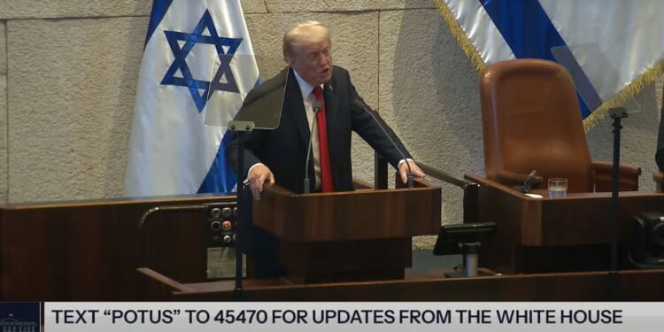 Trump touts 'age of faith, hope and God' at Israel's Knesset