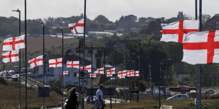 St George's flags: Shropshire council tears down English flags