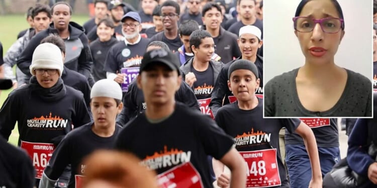 Muslim activist fears ‘detrimental restrictions’ on women being normalised in Britain as mosque imposes fun run ban