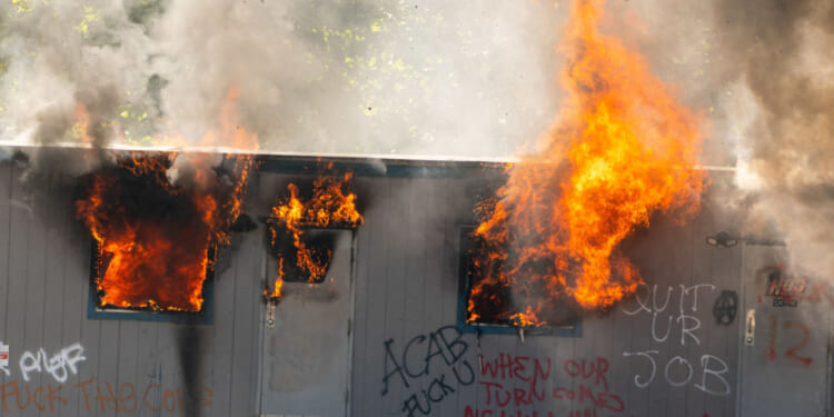 Political violence acceptable to Left