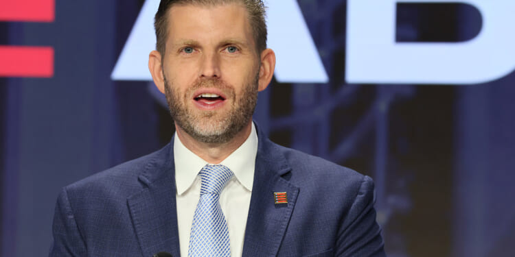 Eric Trump: My father is 'saving Christianity' and 'saving God'