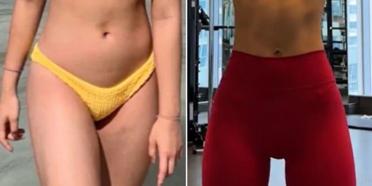 Fitness enthusiast shares the six-exercise routine behind her 'sculpted core' transformation