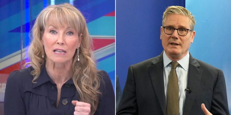 Keir Starmer accused of 'sucking every last bit of freedom' out of Britons in blistering takedown by GB News star: 'Autocratic and controlling!'