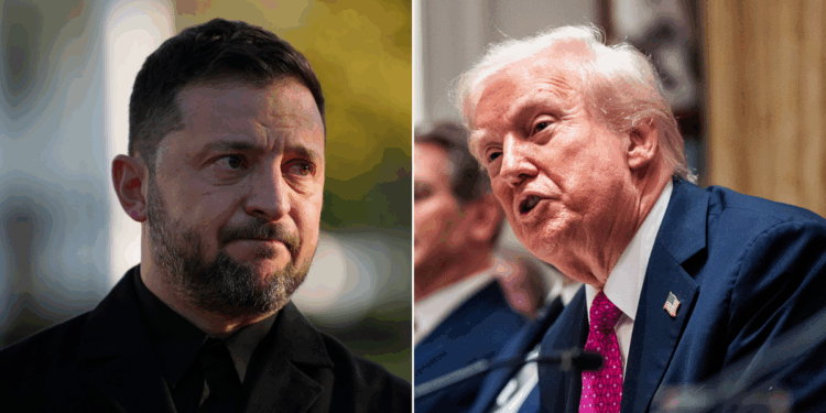 Donald Trump urges Volodymyr Zelensky to hand over territory to Russia for peace in tense meeting