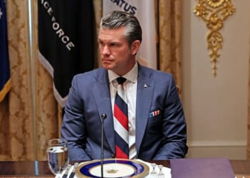Donald Trump's Secretary of War sparks diplomatic spat after wearing 'pro-Russian tie' during Zelensky meeting