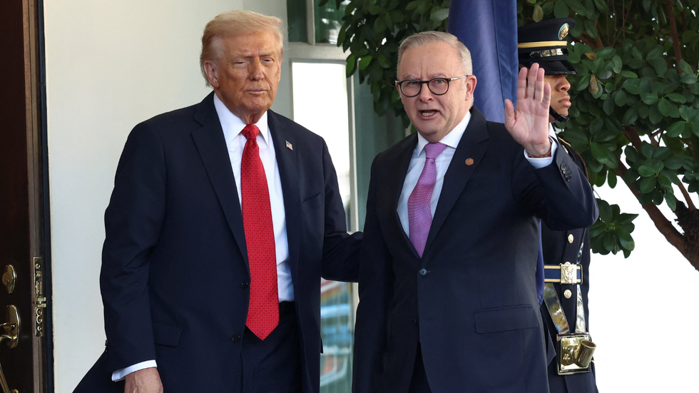Donald Trump and Anthony Albanese