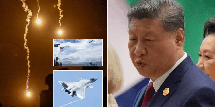South China Sea panic as Chinese fighter jets unleash 'dangerous' flares at Australian plane