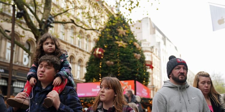 Cash-strapped council erects giant Christmas tree in October