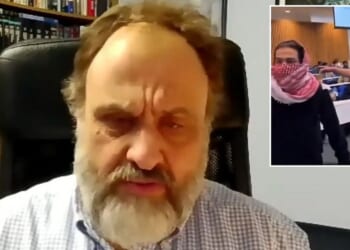 Israeli professor delivers defiant message on GB News after having lecture mobbed by pro-Palestine activists