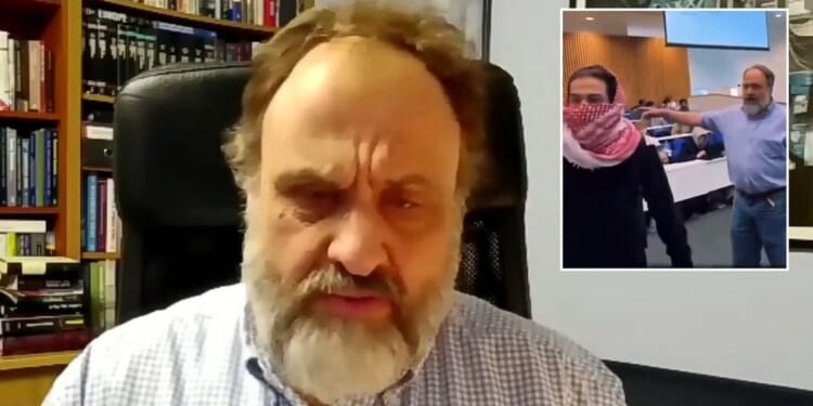 Israeli professor delivers defiant message on GB News after having lecture mobbed by pro-Palestine activists