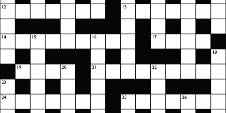Crossword No. 1744