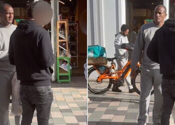 Epping migrant 'sex attacker' spotted speaking to locals in staggering footage after being accidentally freed from prison