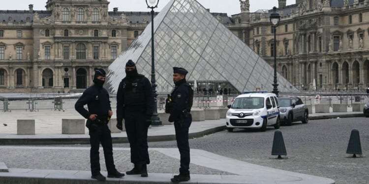 Two arrested over Louvre Museum heist after chainsaw robbers snatch £76million in jewels in just seven-minutes