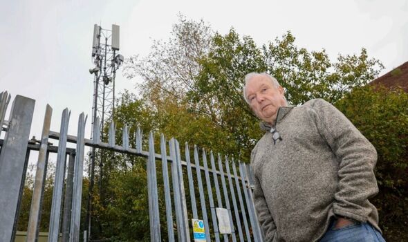 Mast at Aberbargoed Rifle and Pistol club Mast at Aberbargoed Rifle and Pistol club