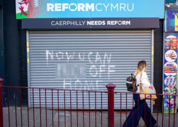 Reform UK office vandalised with 'f**k off home' message after by-election loss | Politics | News