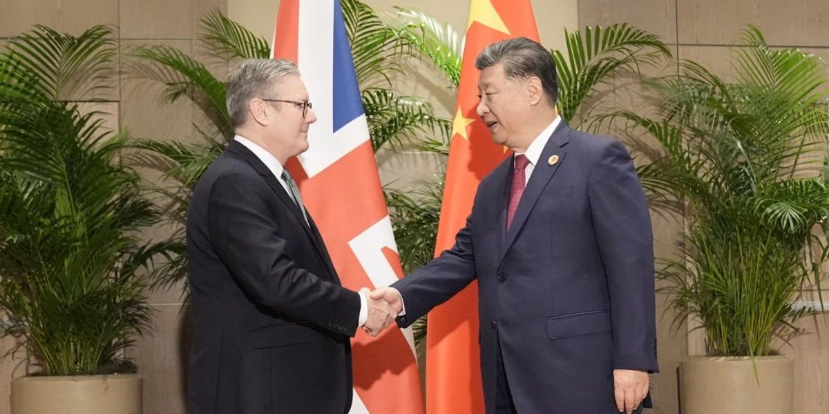 China pressures Keir Starmer to support invasion of Taiwan in major warning