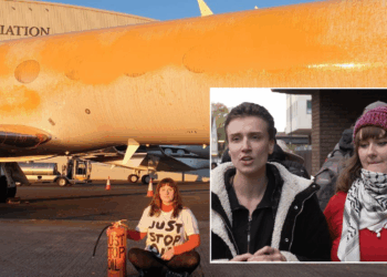 Just Stop Oil protesters avoid jail after 'publicity' stunt to spray Taylor Swift's plane