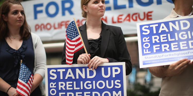 Which states are worst at protecting freedom of faith groups