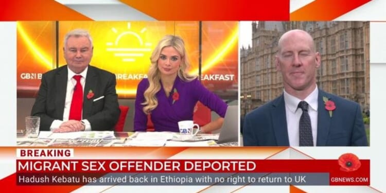 Hadush Kebatu deportation shows a 'clear case' for leaving the ECHR, Tory MP says