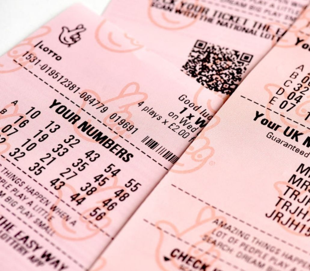 National Lottery ticket