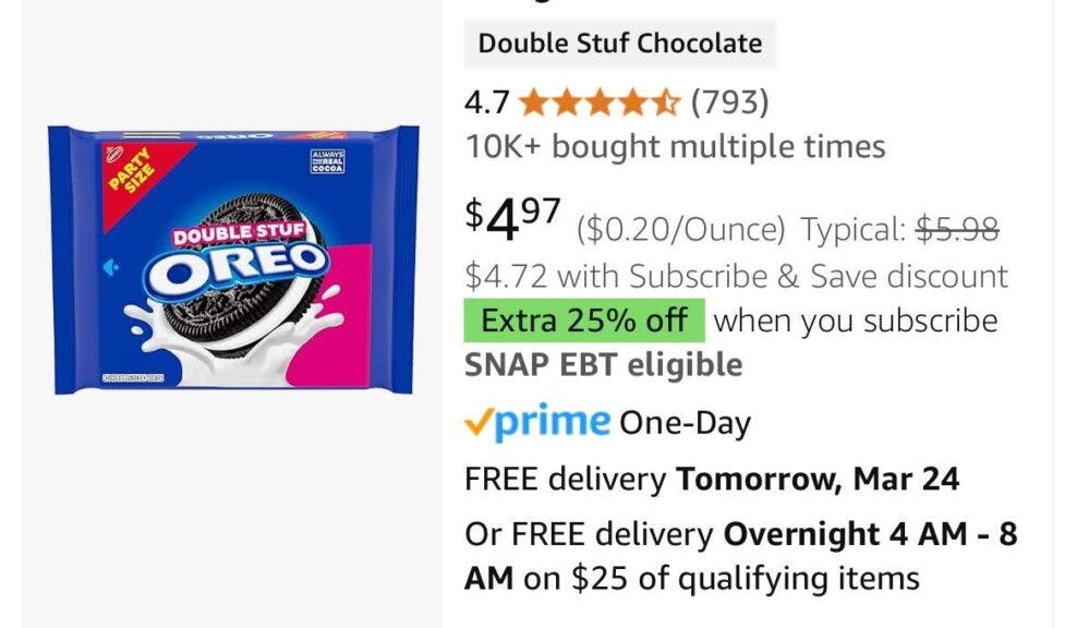 Screenshot: Amazon.com