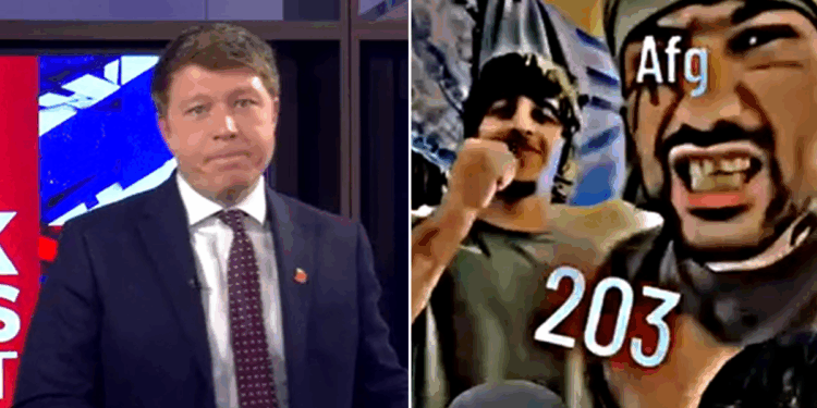 Leaked footage of jailed Afghan migrant who threatened to kill Nigel Farage shows convict 'enjoying life' behind bars