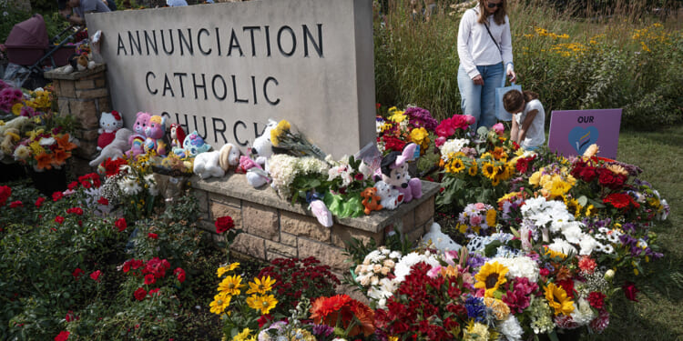 Annunciation Catholic church shooting victim returns to school