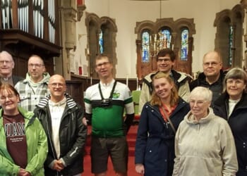 Bishop of Blackburn has ‘fabulous fun’ cycling through 14 deaneries in a day