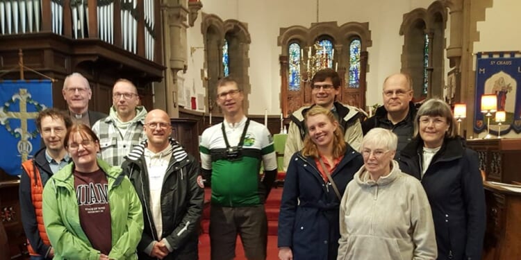 Bishop of Blackburn has ‘fabulous fun’ cycling through 14 deaneries in a day