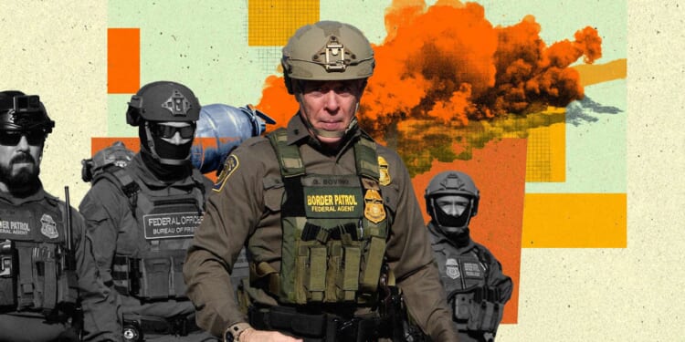 Chicago immigration agents accused of tear-gassing peaceful protestors