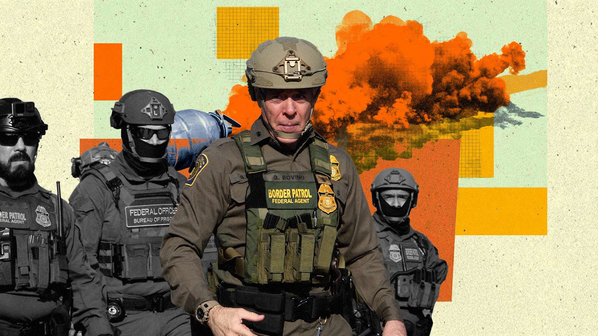 Chicago immigration agents accused of tear-gassing peaceful protestors