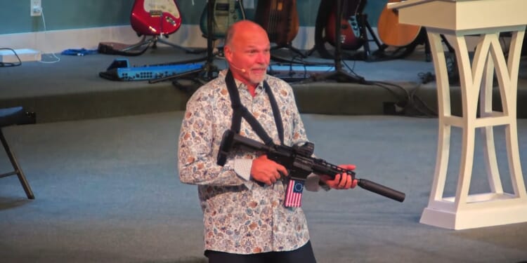 Church says pastor pointed gun at congregation to fight unbelief