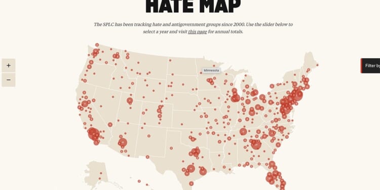 Conservatives Ask Benevity to Stop Using SPLC 'Hate Map'