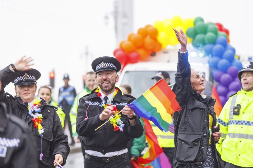 Police at Pride