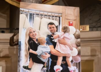 Erika Kirk’s Viral Video Shows Daughter’s Reaction To TPUSA Poster: ‘I See Daddy’